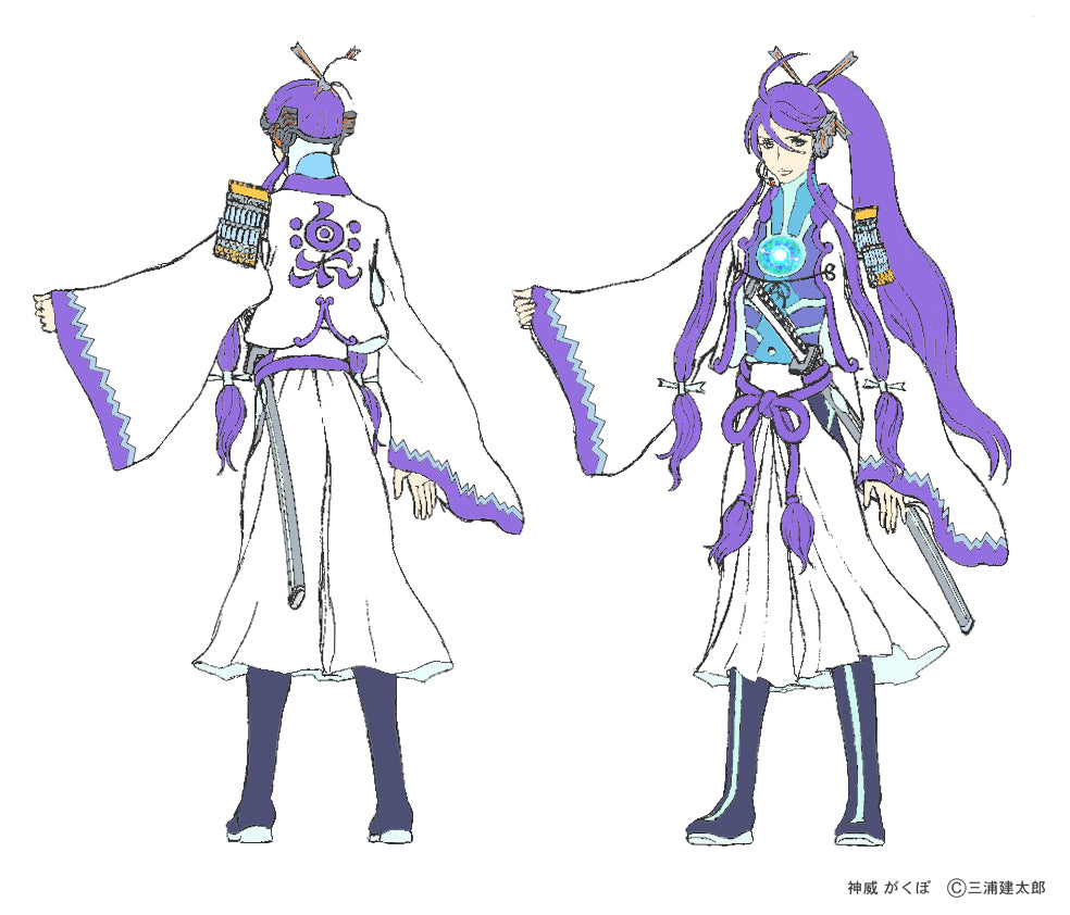 Custom Handmade Robot-Inspired Kamui Gakupo Art Doll