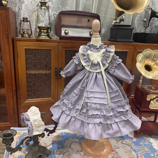 Doll Clothes Lavender Waves Dress for 12 inches Doll