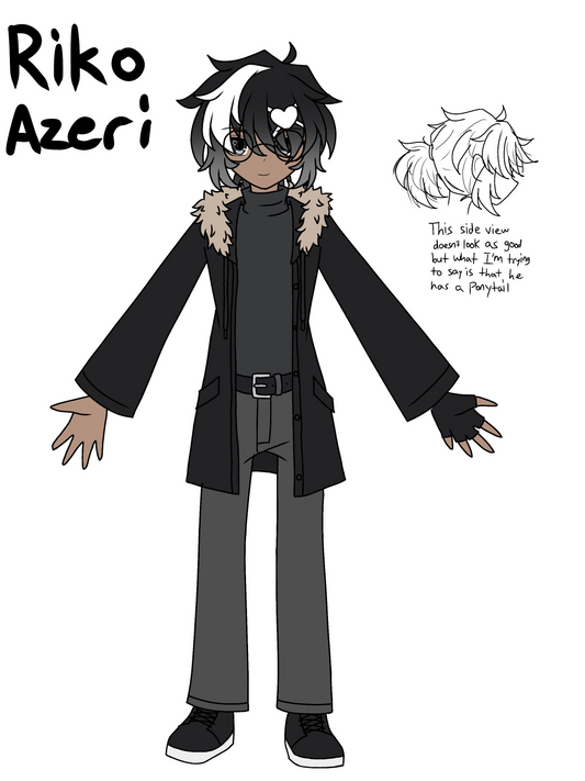 Custom Doll - Riko Azeri with Black Hair, Brown Skin, and Stylish Outfit