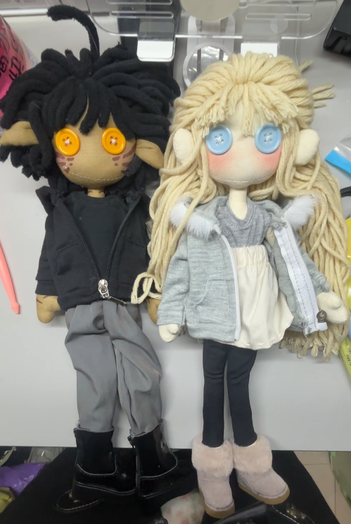 Custom Doll - Icelyn (Handmade, Unique Character Doll)