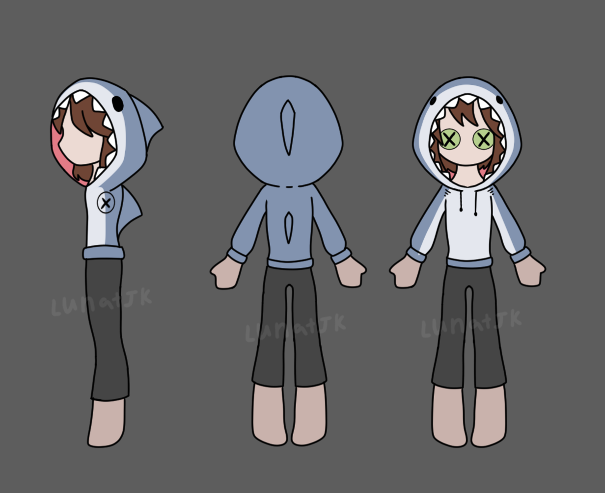 Custom Doll--Little Shark Baby