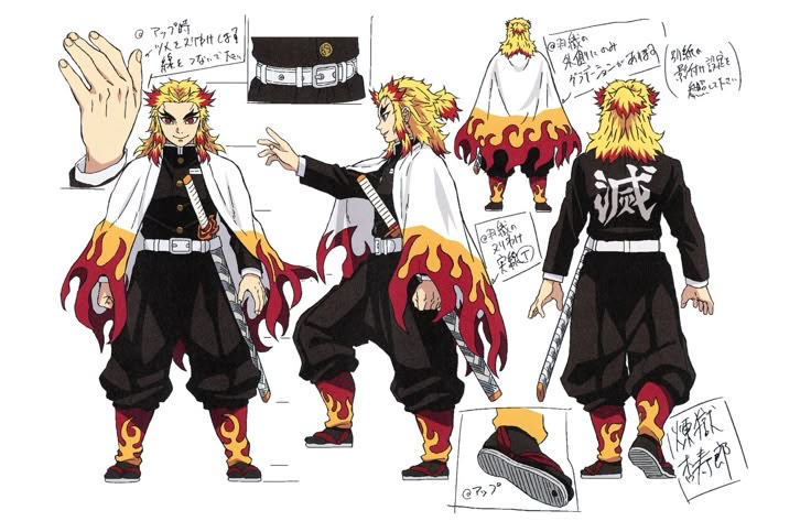 Custom Doll - Kyojuro Rengoku from Demon Slayer