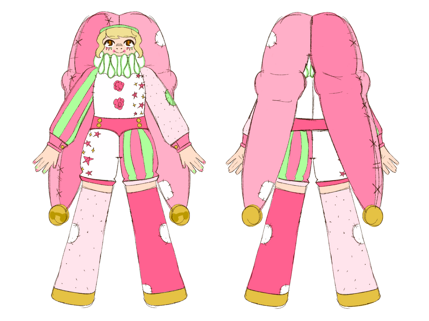 Custom Doll--Sasha’s Original Character