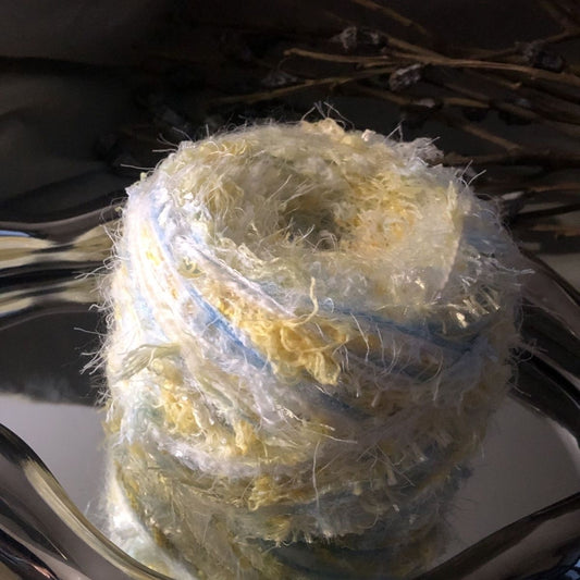 Starlit Poetry DIY Hand-Blended Long-Pile Yarn; Mohair; For Knitting & Weaving