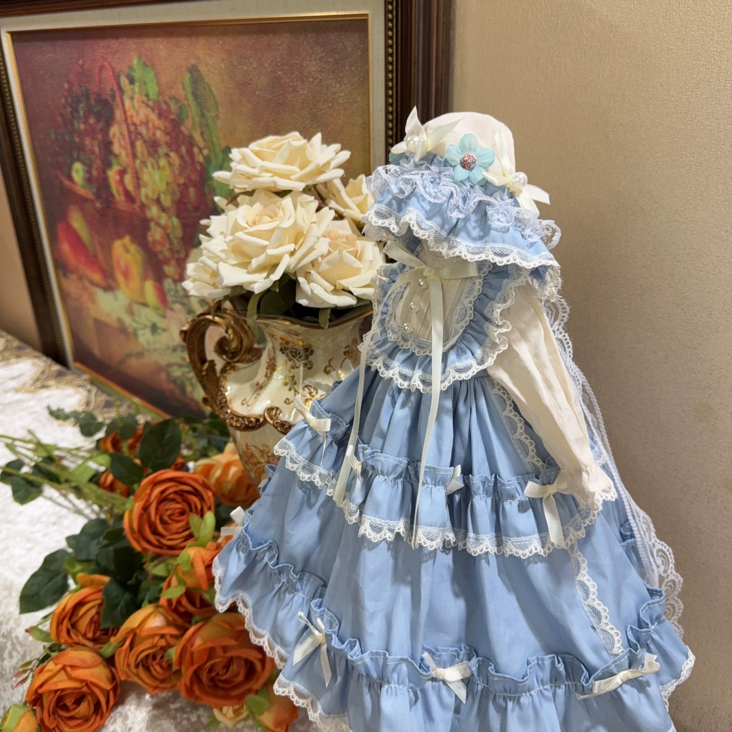 Six Points Lolita Blue Dress