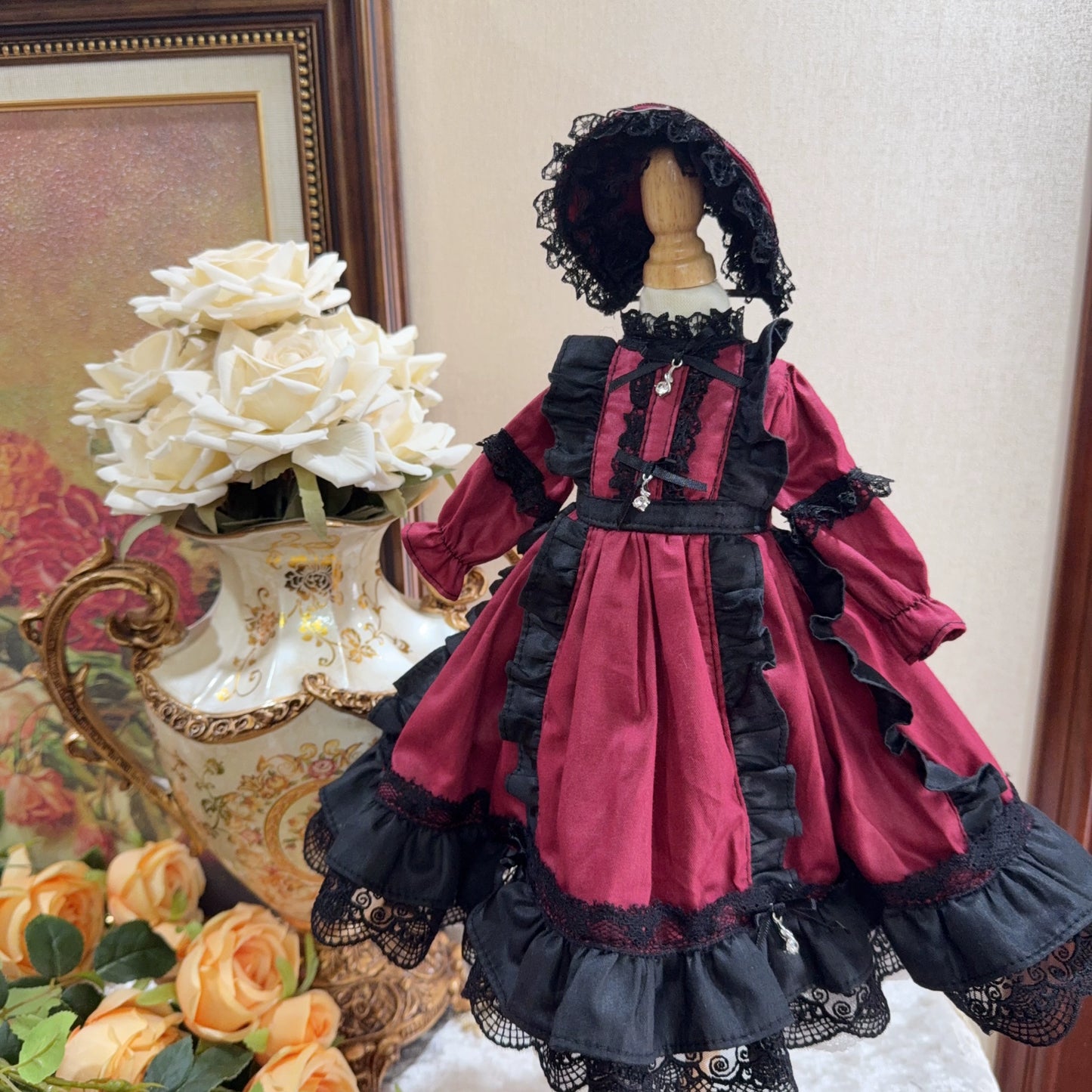 Lolita Black and Red Six-point Dress
