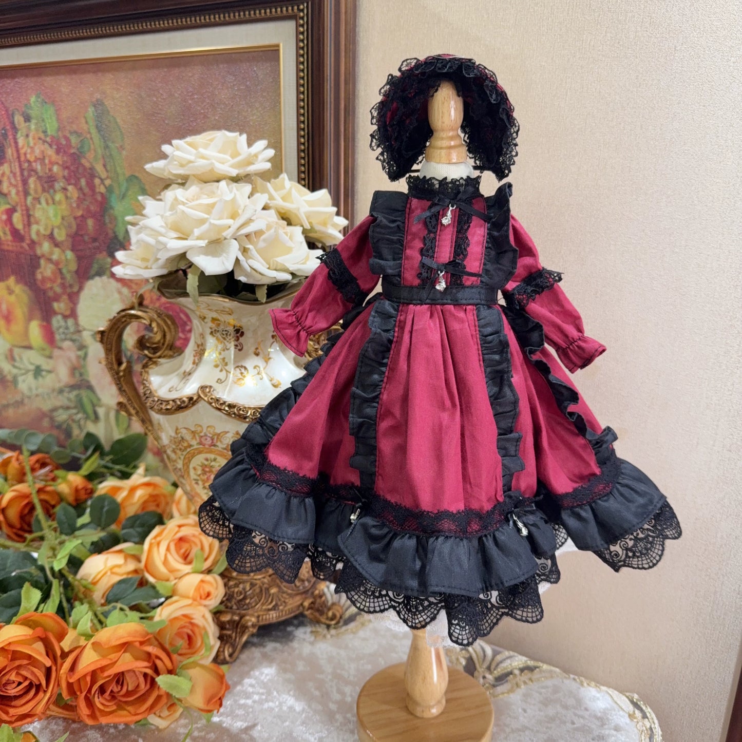Lolita Black and Red Six-point Dress