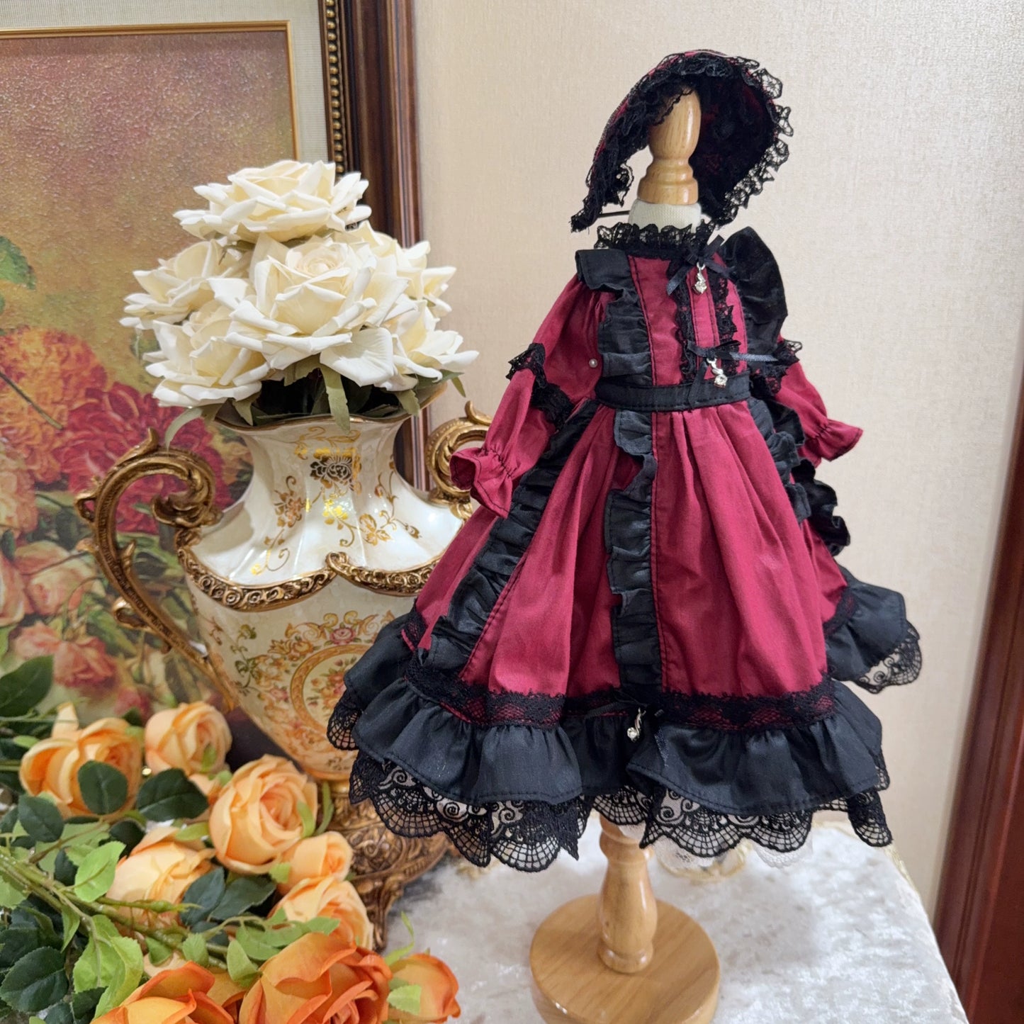 Lolita Black and Red Six-point Dress