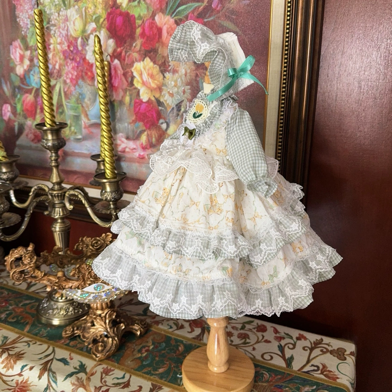 Lolita Heavy Green Dress Six Points