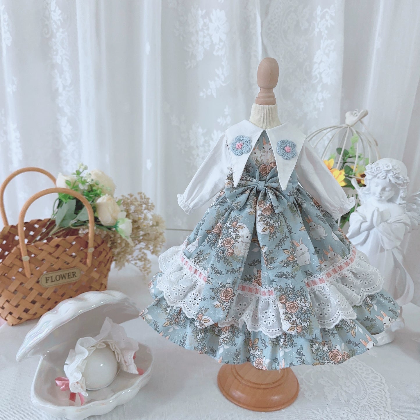 Six-point Cute Rabbit Dress