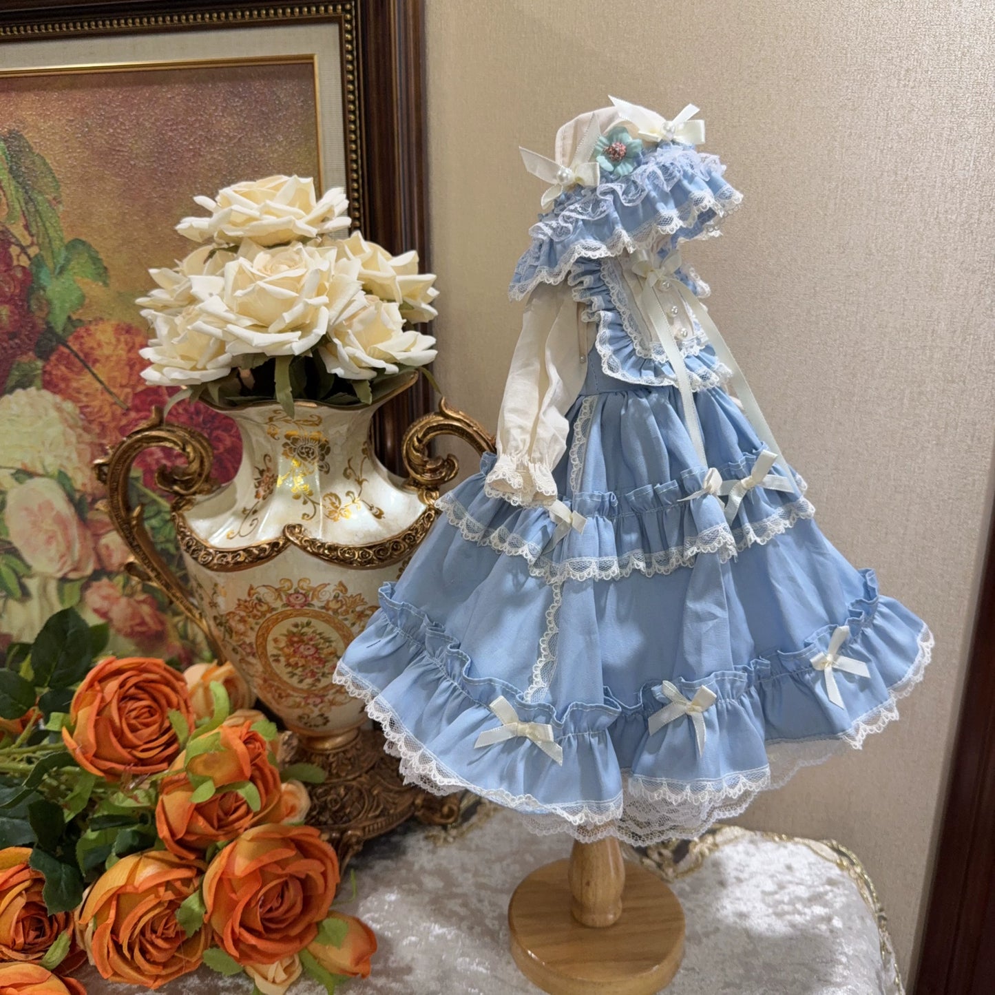 Six Points Lolita Blue Dress