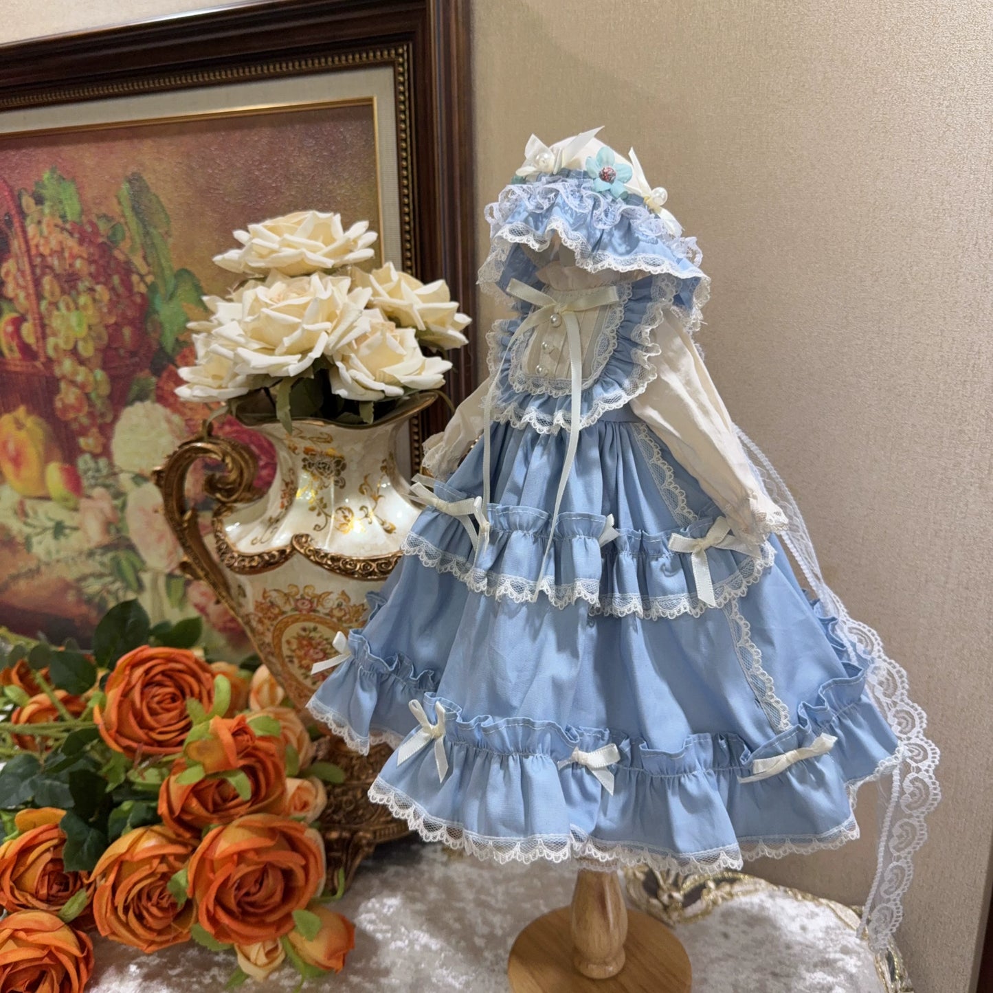 Six Points Lolita Blue Dress