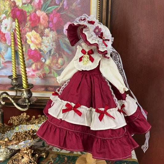 Six-point Lolita Red Dress