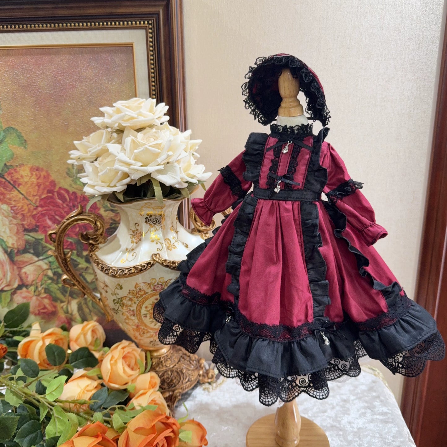 Lolita Black and Red Six-point Dress