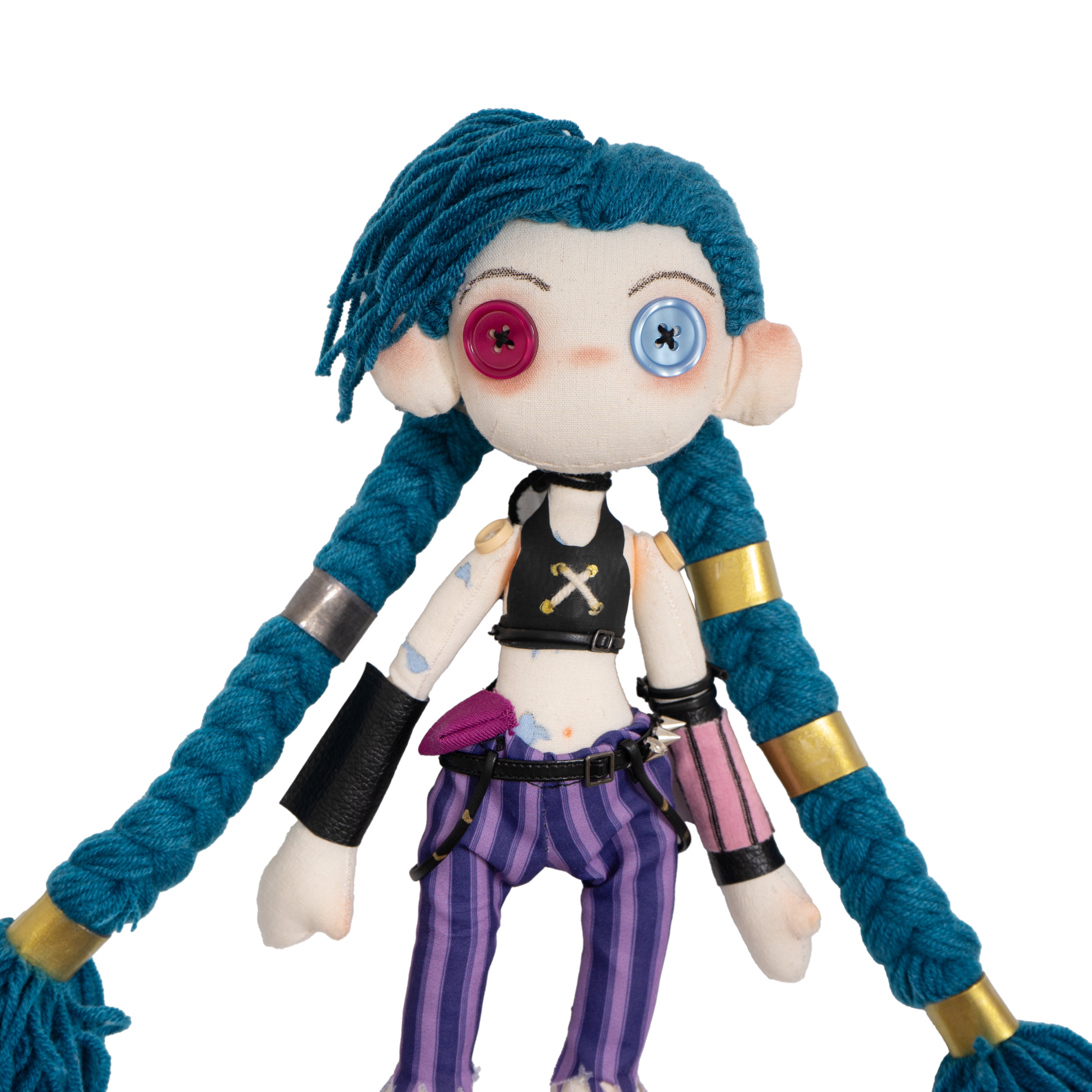 Button Eye Box Handmade Button Eyes Dolls – Unique & Adorable Companions🧸