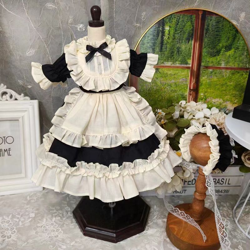 Cute Lolita Doll Dress Handmade Doll Clothes, 6 inches