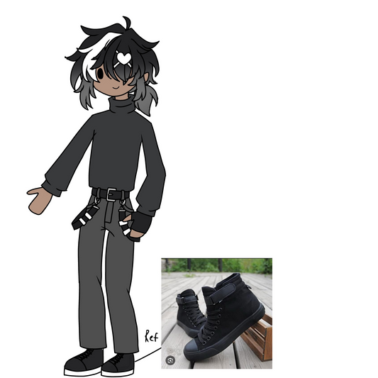 Custom Doll - Riko Azeri with Black Hair, Brown Skin, and Stylish Outfit
