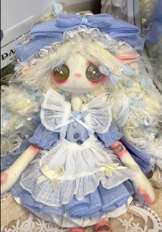 Whimsical Lolita Handcrafted Doll
