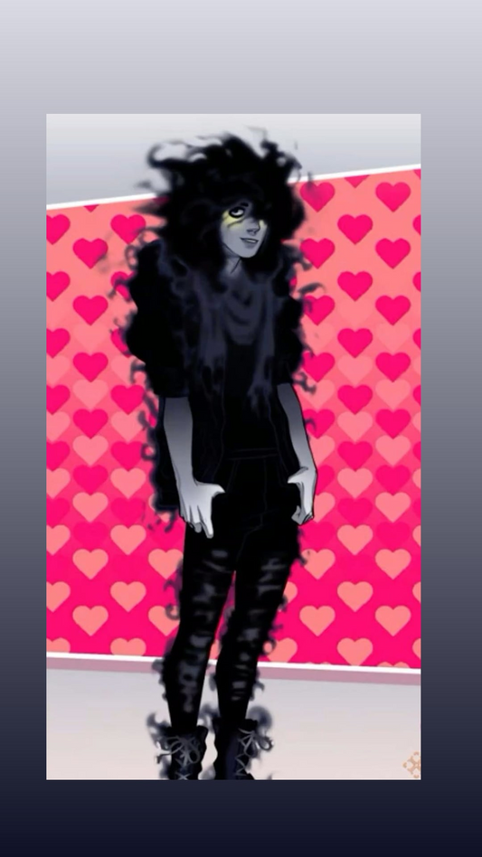 Custom 12" Skips Shadley Inspired Art Doll – Shadow Effect Handmade Collectible