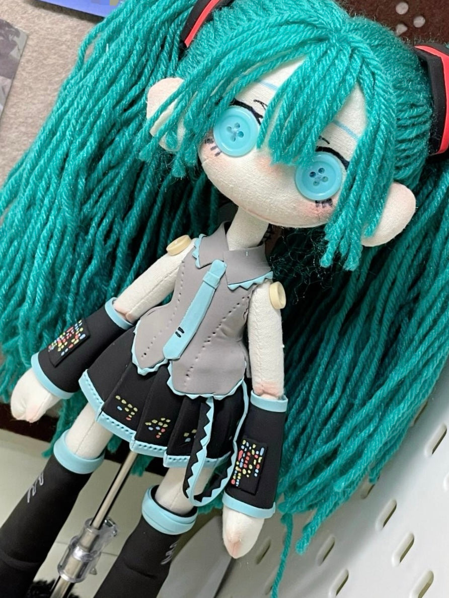 Hatsune Miku Handmade Doll💚