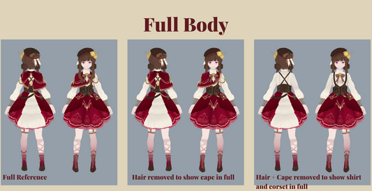 Custom Doll--Girl in Red Lolita