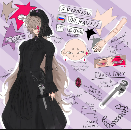 Custom Doll--DR. RAVEN
