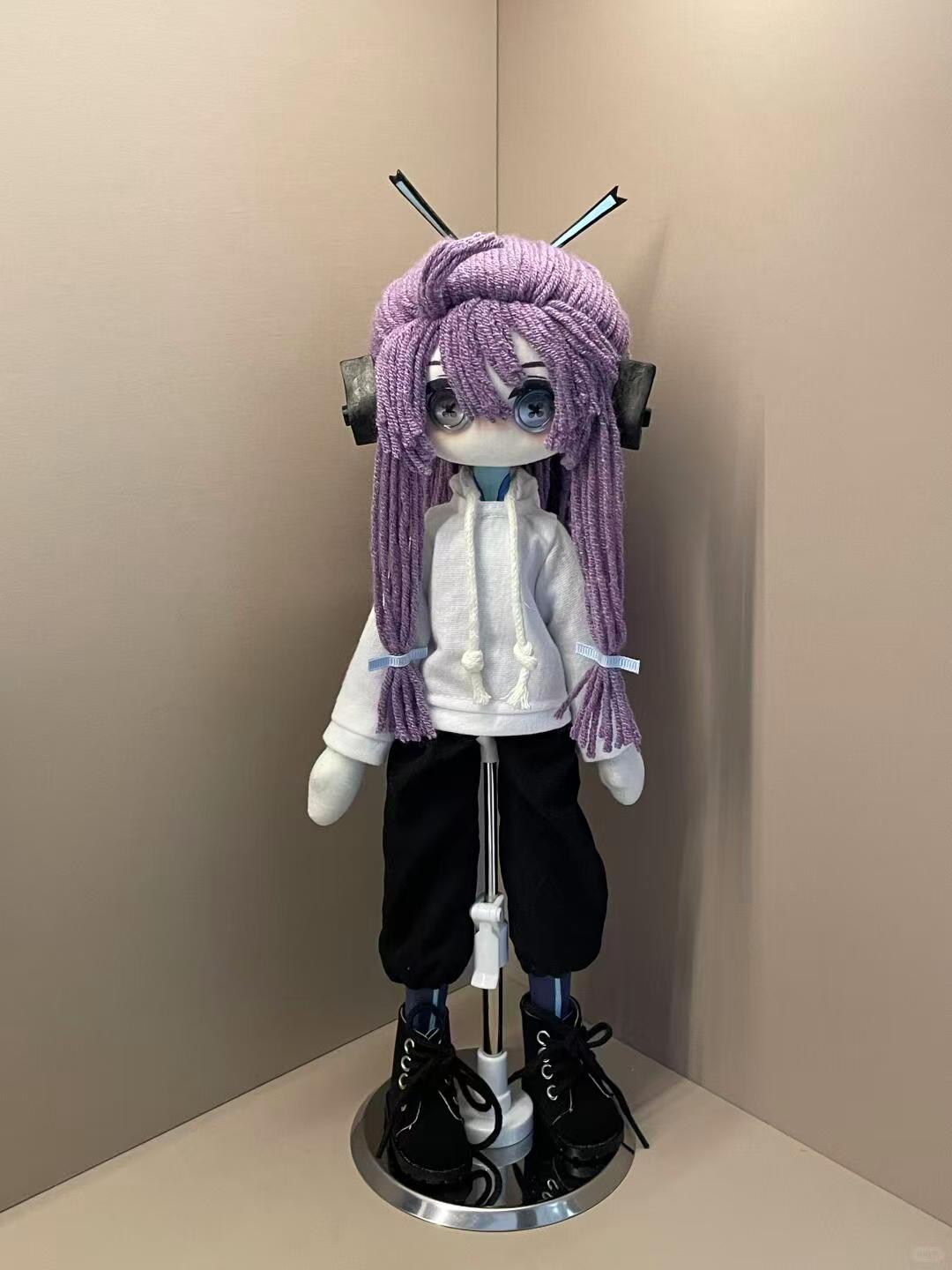 Custom Handmade Robot-Inspired Kamui Gakupo Art Doll