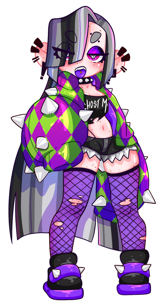 Custom Outfit--jacket, shorts, and top