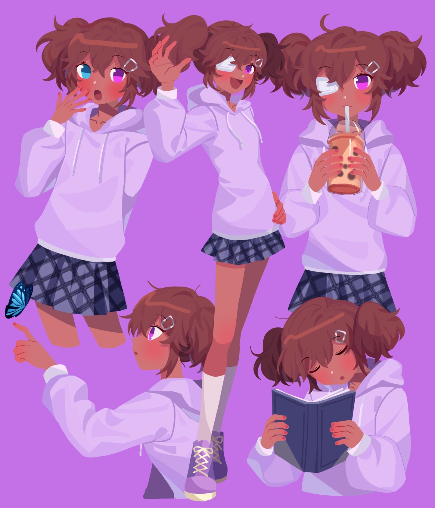 Custom Doll--Two Cute Girls