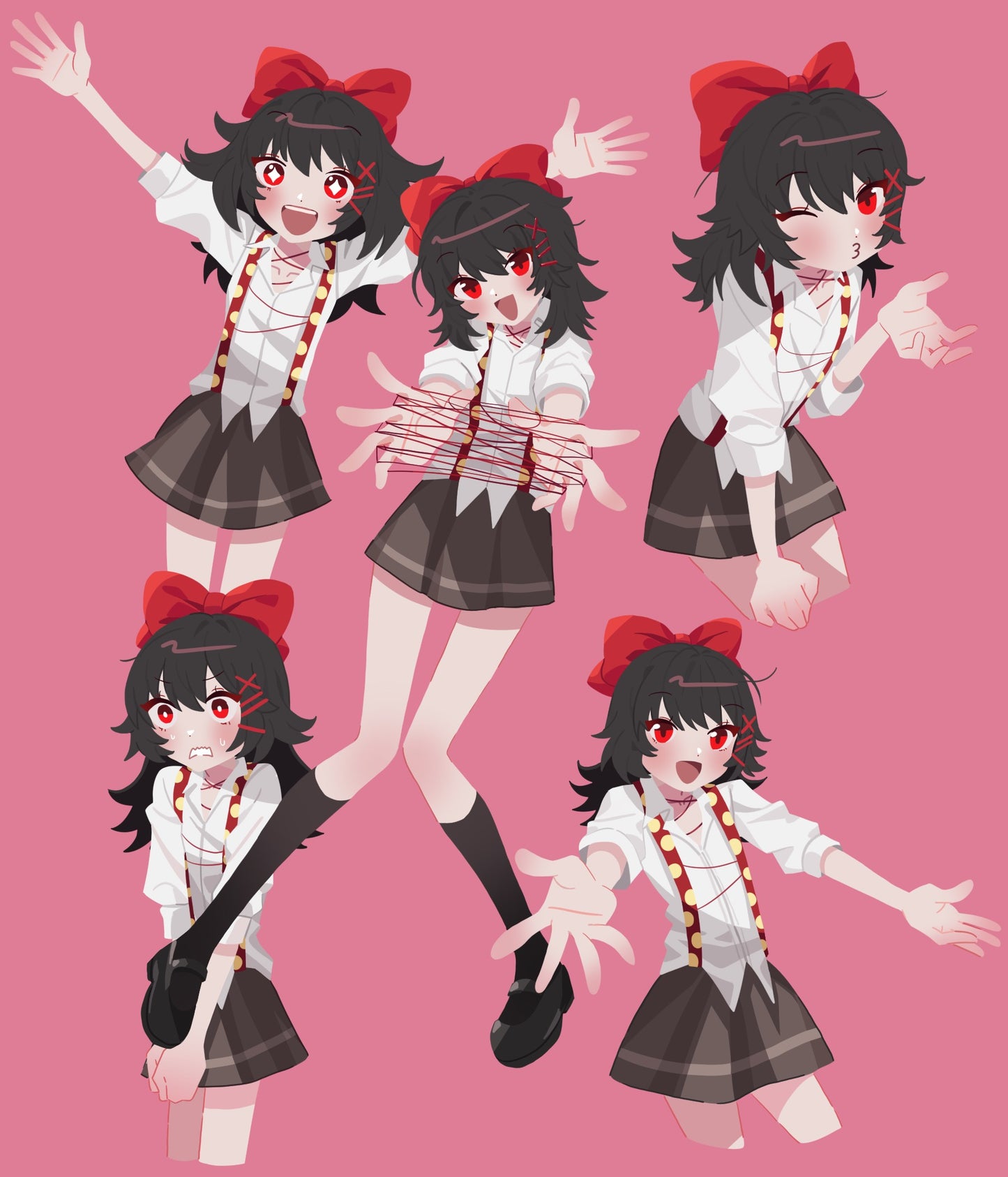 Custom Doll--Two Cute Girls