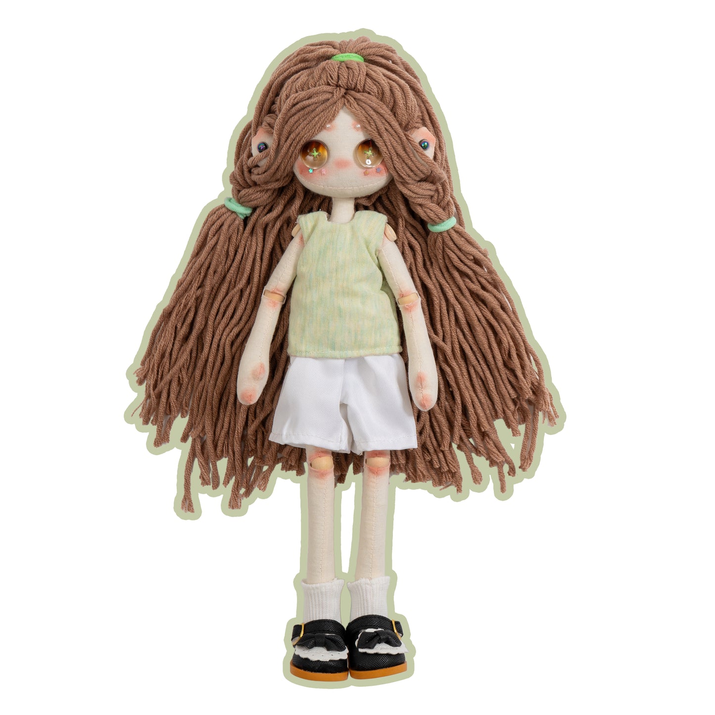 Brown High Ponytail Baby