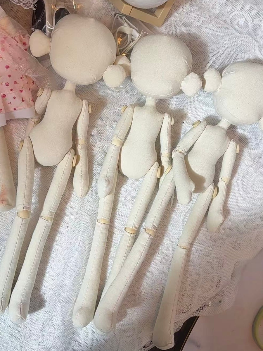 DIY Button-Eyed Doll Kit 2.0 (Milk Cotton Fine Yarn)