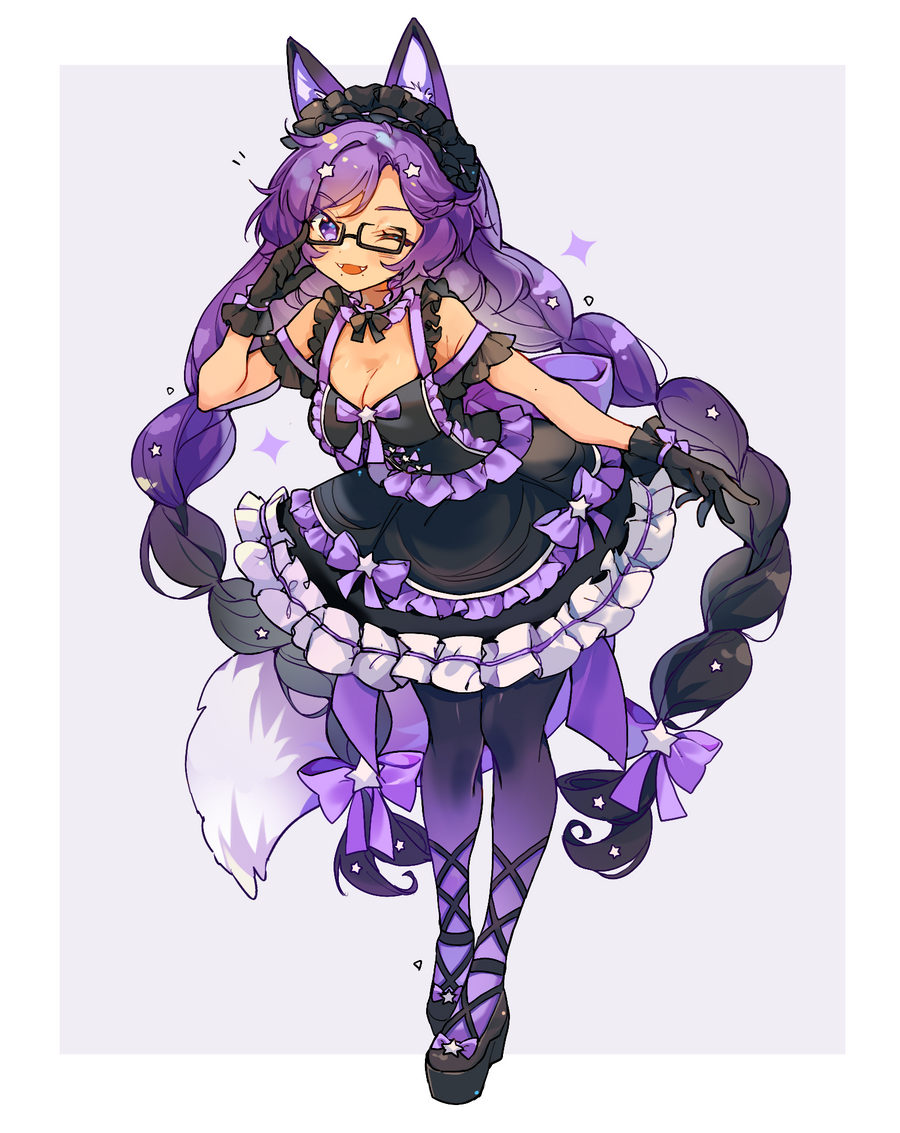 Custom Doll in Twilight Lolita
