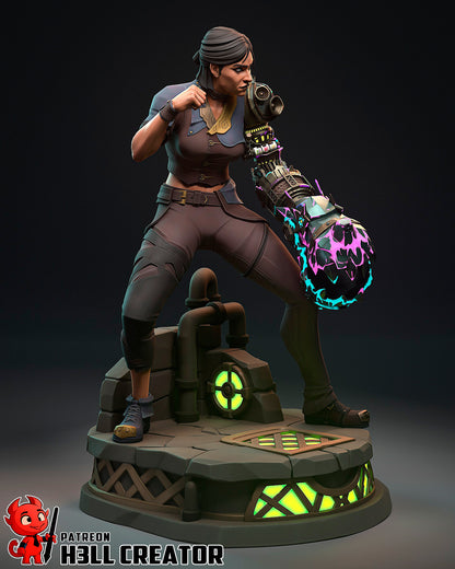 Custom Doll--Sevika from Arcane