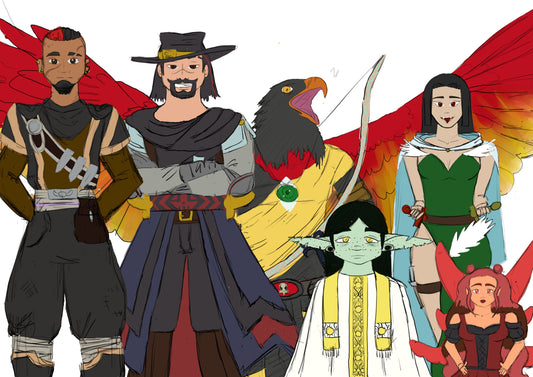 Custom Dolls--Five Cool Friends