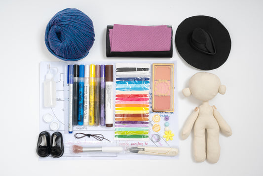 Isha Doll DIY Kit (With the Outfit and Accessories)