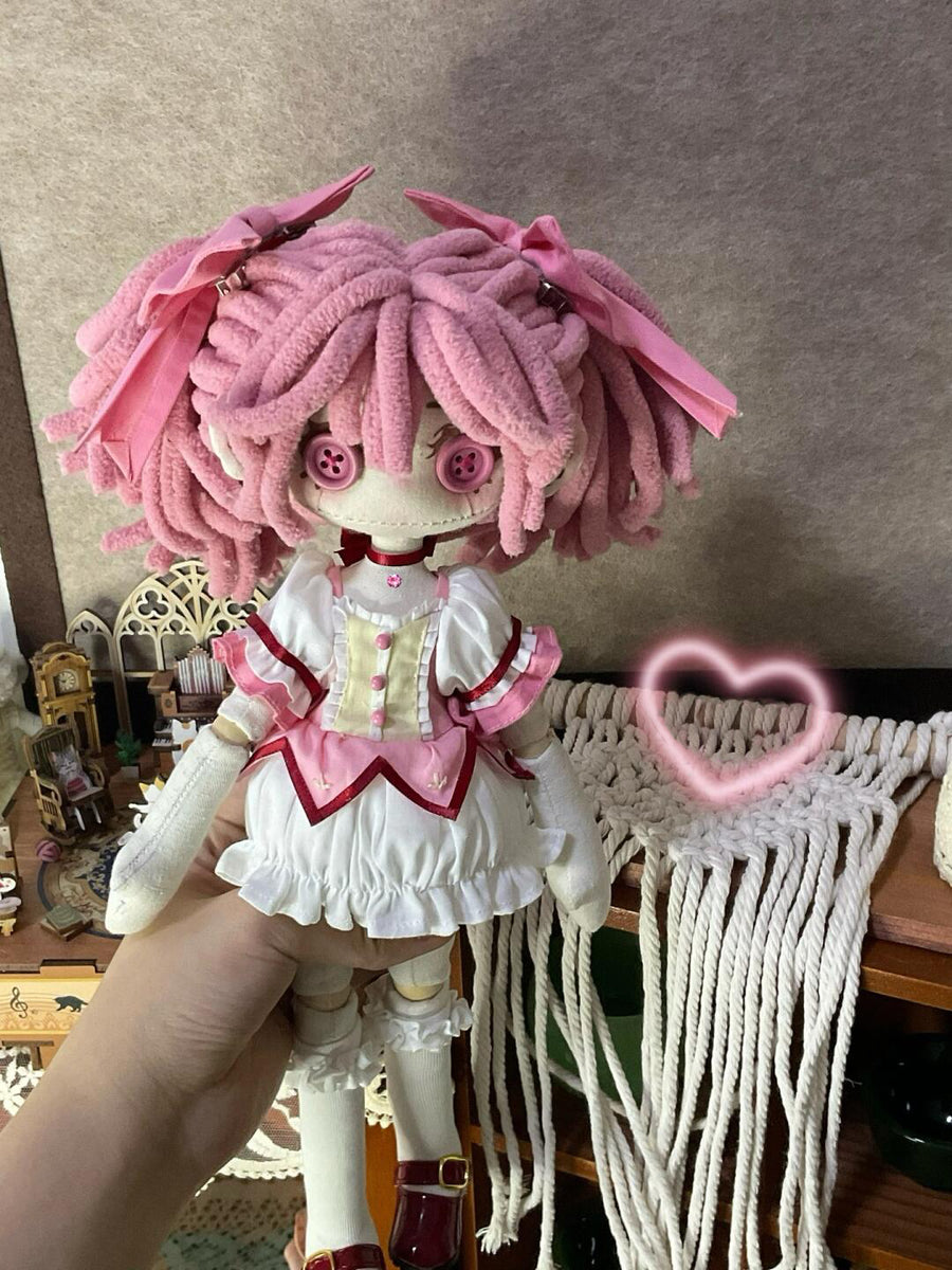 Handmade Plush Doll--Madoka Kaname