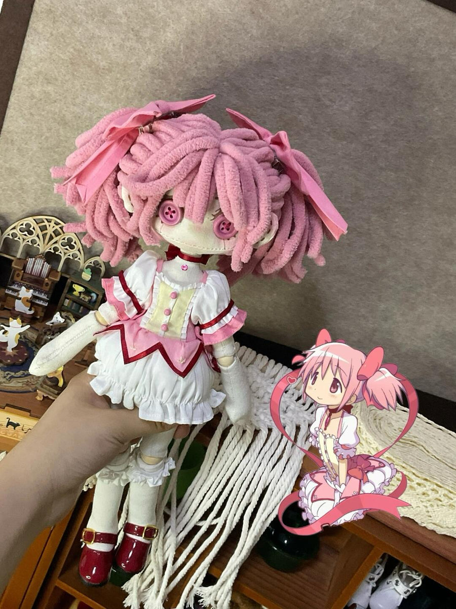 Handmade Plush Doll--Madoka Kaname