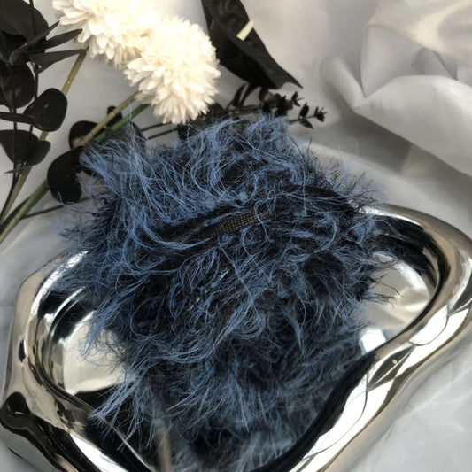 Misty Summits DIY Hand-Blended Long-Pile Yarn; Mohair; For Knitting & Weaving