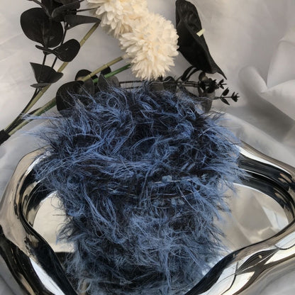 Misty Summits DIY Hand-Blended Long-Pile Yarn; Mohair; For Knitting & Weaving