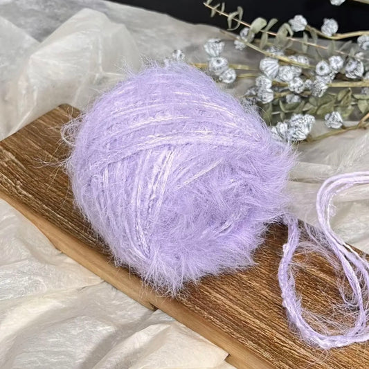 Lavender Ballet DIY Hand-Blended Handmade Hand-Mixed Yarn