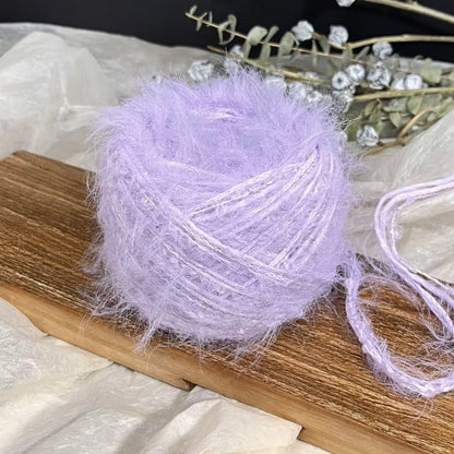 Lavender Ballet DIY Hand-Blended Handmade Hand-Mixed Yarn