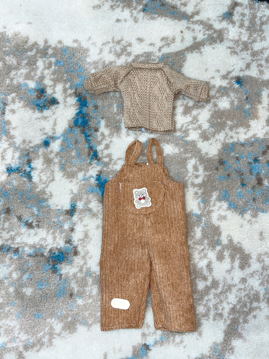 Brown Teddy Outfit