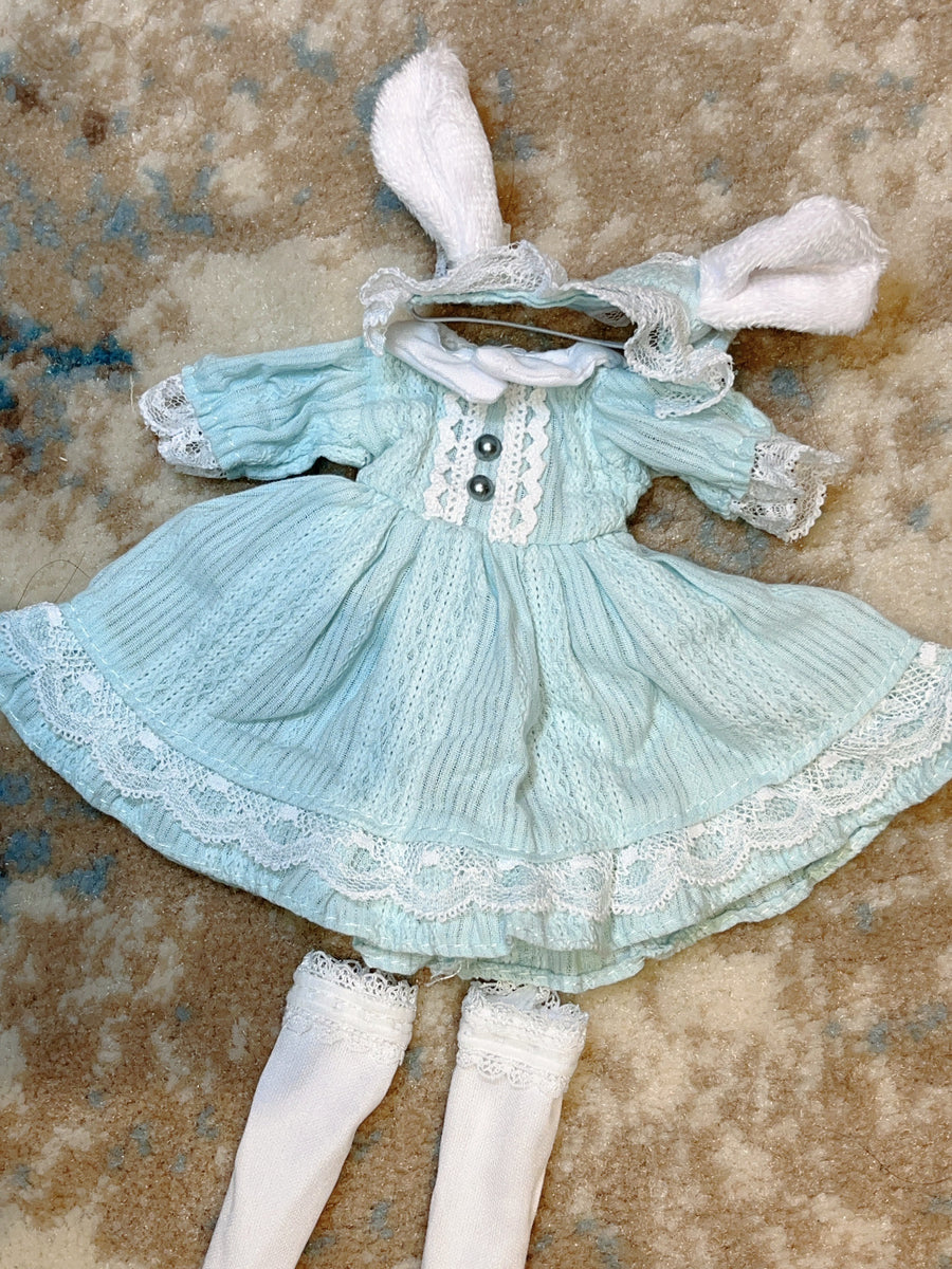 Cute Blue Bunny Dress