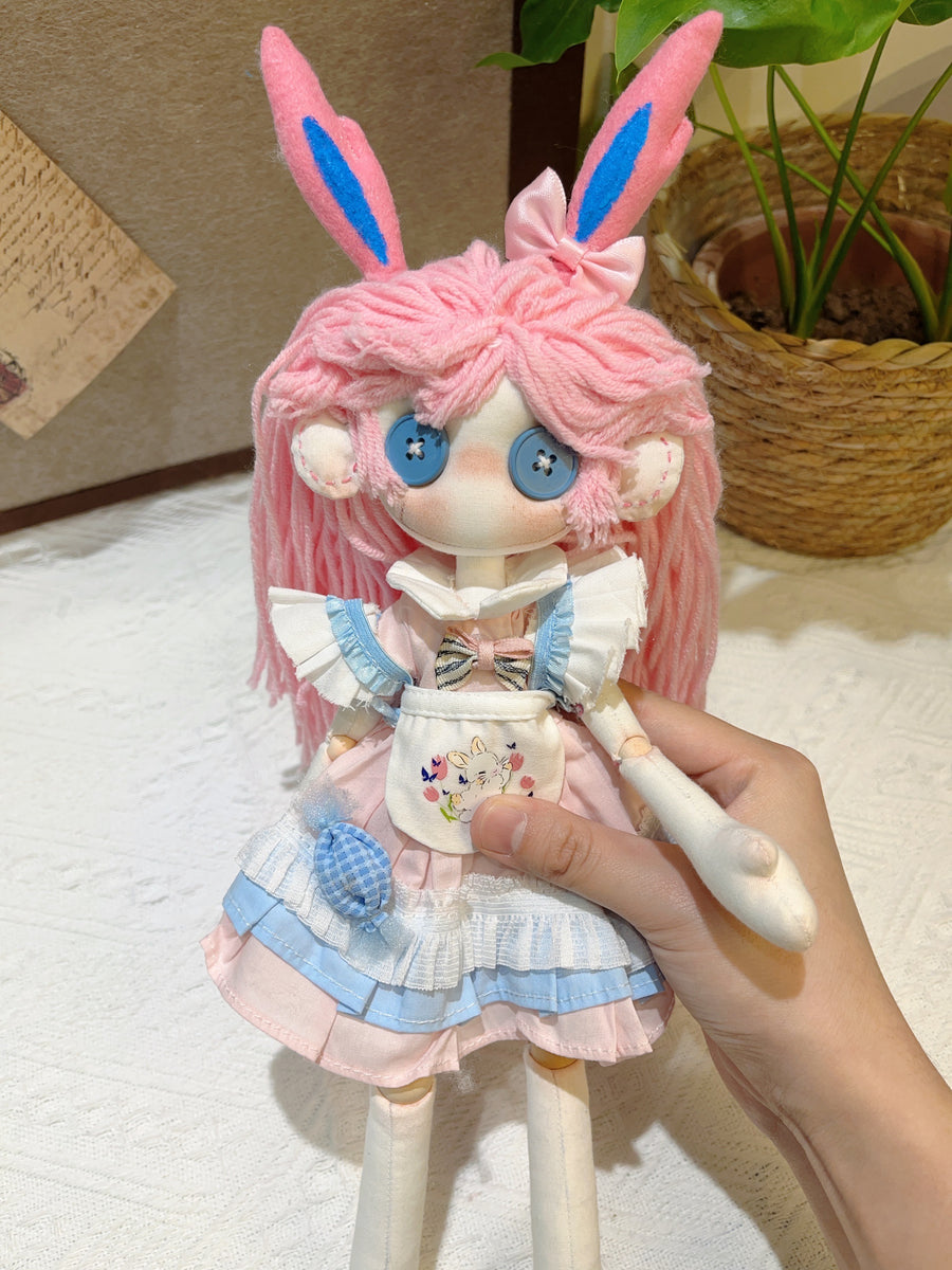 Custom Doll: Kim -- A Sylveon-Inspired Sweetheart 🥰💖