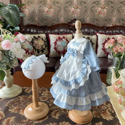 Six Point Blue Bow Lolita Dress
