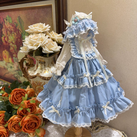 Six Points Lolita Blue Dress