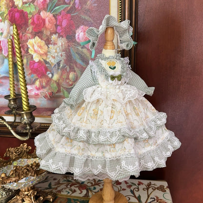 Lolita Heavy Green Dress Six Points