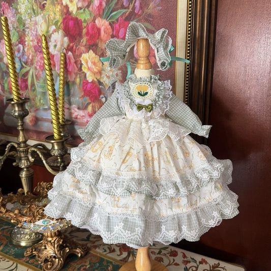 Lolita Heavy Green Dress Six Points