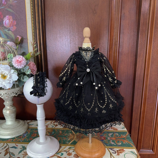 Black Lolita Six Point Dress